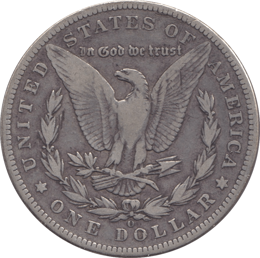 1892 SILVER MORGAN DOLLAR USA NEW ORLEANS MINT - SILVER WORLD COINS - Cambridgeshire Coins