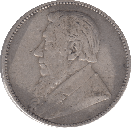 1892 SILVER SOUTH AFRICA 1 SHILLING - SILVER WORLD COINS - Cambridgeshire Coins