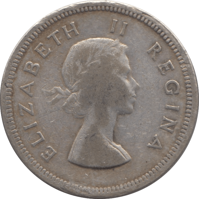 1892 SILVER TWO SHILLINGS SOUTH AFRICA - SILVER WORLD COINS - Cambridgeshire Coins