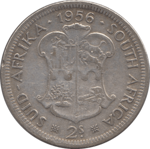 1892 SILVER TWO SHILLINGS SOUTH AFRICA - SILVER WORLD COINS - Cambridgeshire Coins