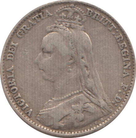 1892 SIXPENCE ( FINE ) - Sixpence - Cambridgeshire Coins