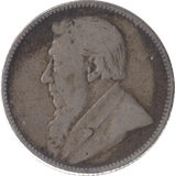 1892 SOUTH AFRICA SILVER ONE SHILLING - SILVER WORLD COINS - Cambridgeshire Coins