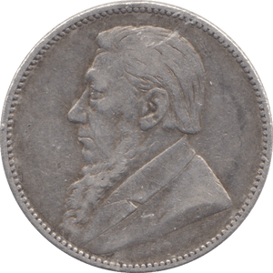 1892 SOUTH AFRICA SILVER ONE SHILLING - WORLD SILVER COINS - Cambridgeshire Coins