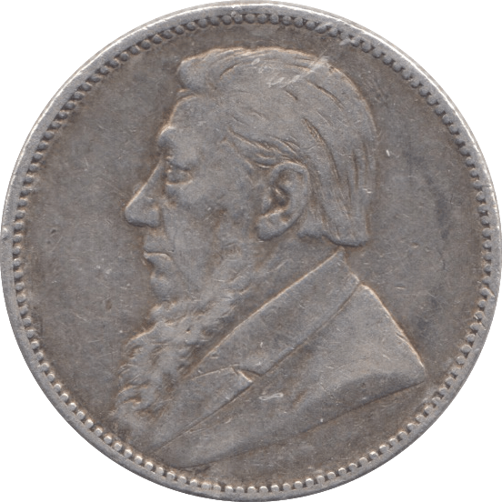 1892 SOUTH AFRICA SILVER ONE SHILLING - WORLD SILVER COINS - Cambridgeshire Coins