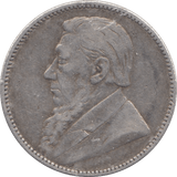 1892 SOUTH AFRICA SILVER ONE SHILLING - WORLD SILVER COINS - Cambridgeshire Coins