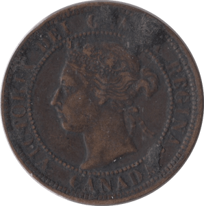 1893 CANADA ONE CENT - WORLD COINS - Cambridgeshire Coins