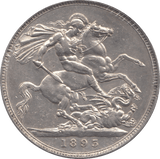 1893 CROWN ( AUNC ) LVII - Crown - Cambridgeshire Coins