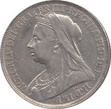 1893 CROWN ( AUNC ) LVII - Crown - Cambridgeshire Coins