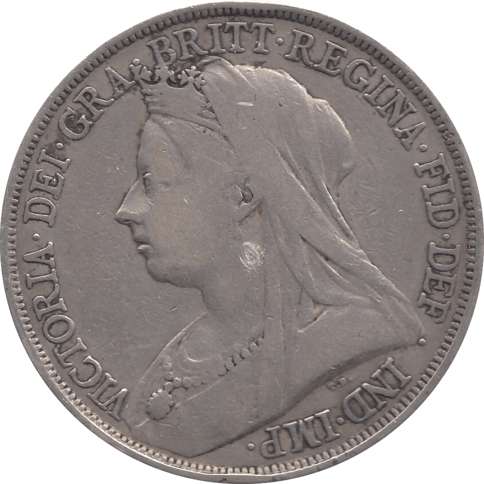 1893 CROWN ( F ) LVI A - Crown - Cambridgeshire Coins