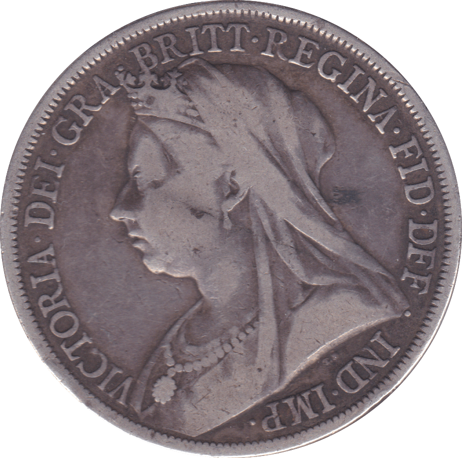 1893 CROWN ( F ) LVI B - Crown - Cambridgeshire Coins