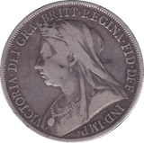 1893 CROWN ( F ) LVI B - Crown - Cambridgeshire Coins