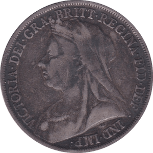 1893 CROWN ( F ) TONED - Crown - Cambridgeshire Coins