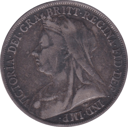 1893 CROWN ( F ) TONED - Crown - Cambridgeshire Coins