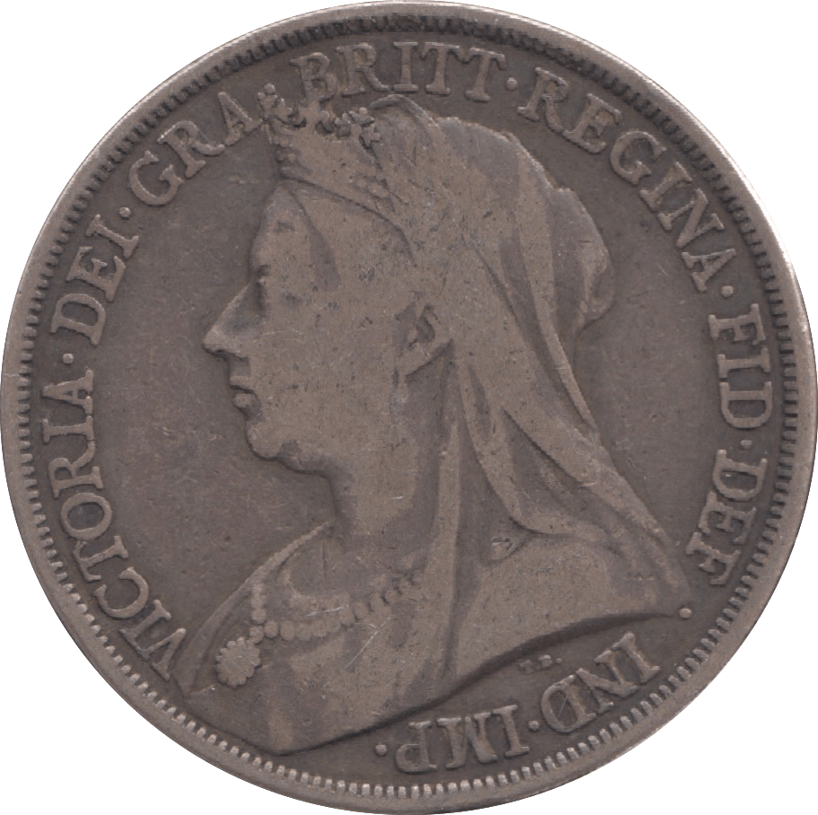 1893 CROWN ( FINE ) 10 - Crown - Cambridgeshire Coins