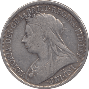 1893 CROWN ( FINE ) - Crown - Cambridgeshire Coins