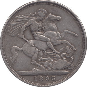 1893 CROWN ( FINE ) - Crown - Cambridgeshire Coins
