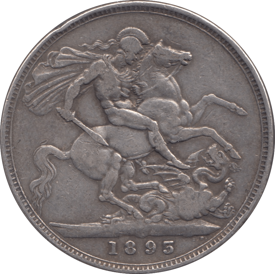 1893 CROWN ( FINE ) - Crown - Cambridgeshire Coins