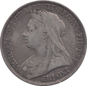 1893 CROWN ( FINE ) LVI 2 - Crown - Cambridgeshire Coins