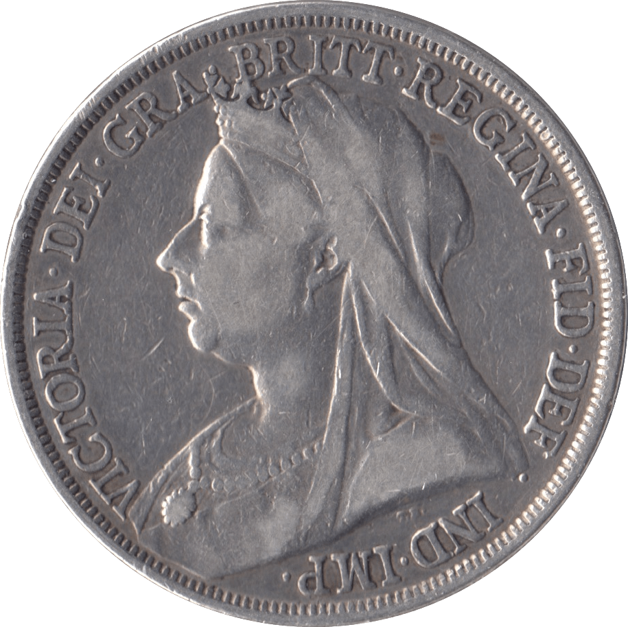 1893 CROWN ( FINE ) LVI - Crown - Cambridgeshire Coins