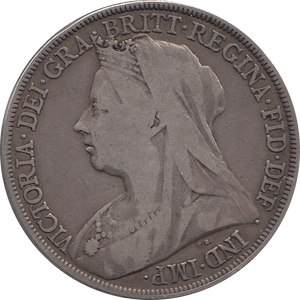 1893 CROWN ( FINE ) LVII 6 - Crown - Cambridgeshire Coins
