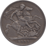 1893 CROWN ( FINE ) LVII 6 - Crown - Cambridgeshire Coins