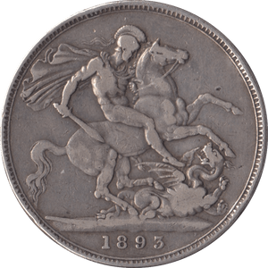 1893 CROWN ( FINE ) LVII - Crown - Cambridgeshire Coins