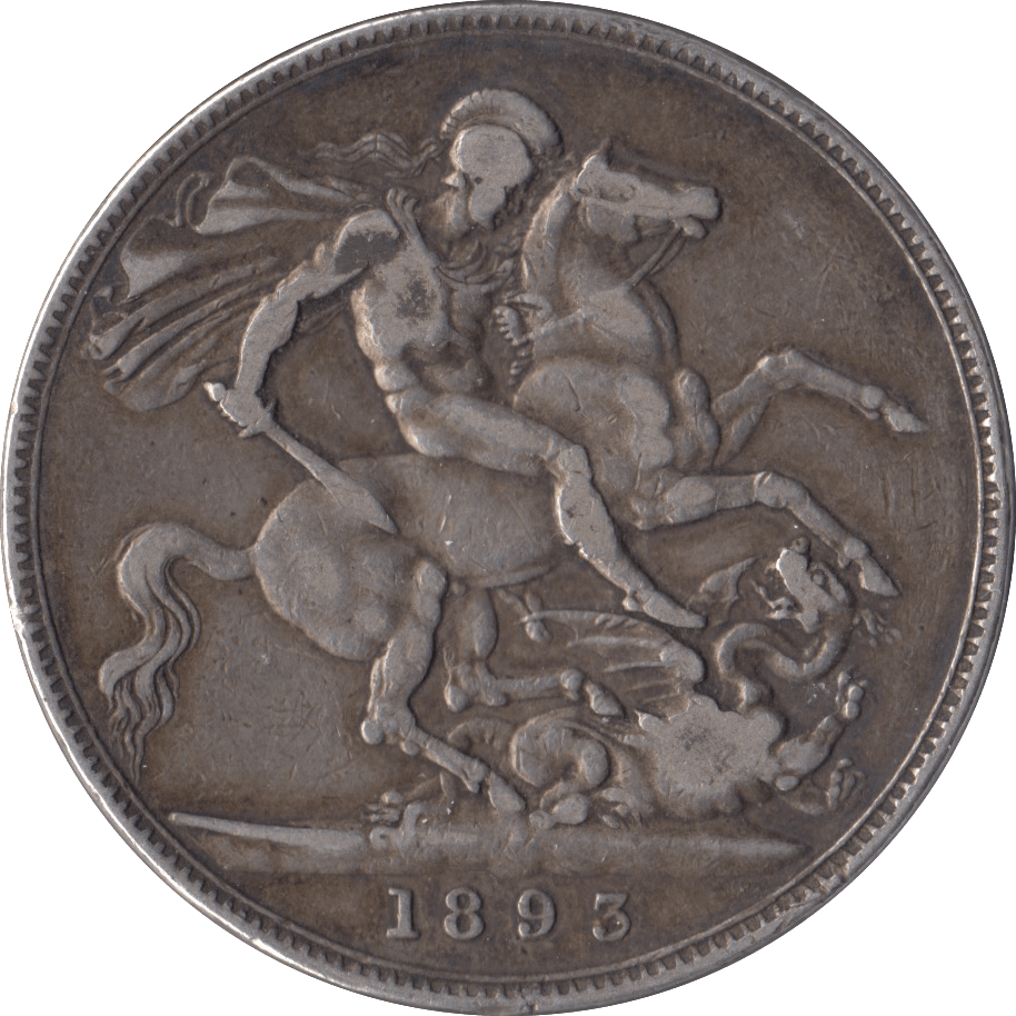 1893 CROWN ( GF ) - Crown - Cambridgeshire Coins