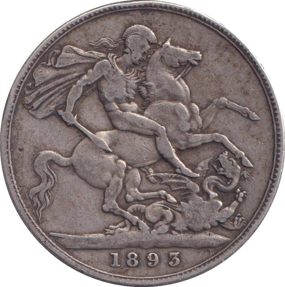 1893 CROWN ( GF ) LV - Crown - Cambridgeshire Coins