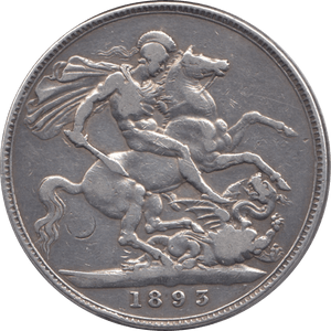 1893 CROWN ( GF ) LVI 3 - Crown - Cambridgeshire Coins