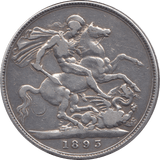 1893 CROWN ( GF ) LVI 3 - Crown - Cambridgeshire Coins