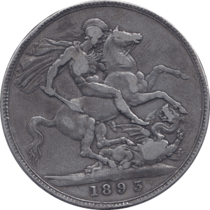 1893 CROWN ( GF ) LVI 3 - Crown - Cambridgeshire Coins