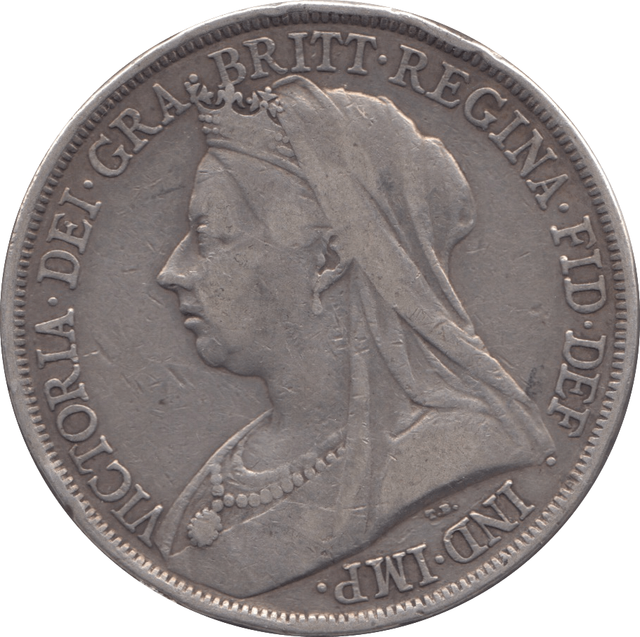 1893 CROWN ( GF ) LVI 5 - Crown - Cambridgeshire Coins
