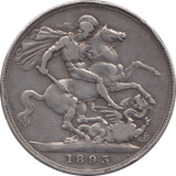 1893 CROWN ( GF ) LVI 5 - Crown - Cambridgeshire Coins