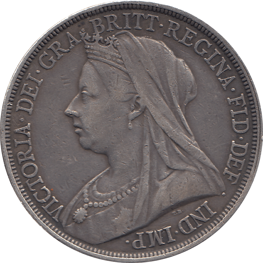 1893 CROWN ( GF ) LVI 6 - Crown - Cambridgeshire Coins