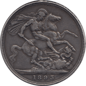 1893 CROWN ( GF ) LVI 6 - Crown - Cambridgeshire Coins