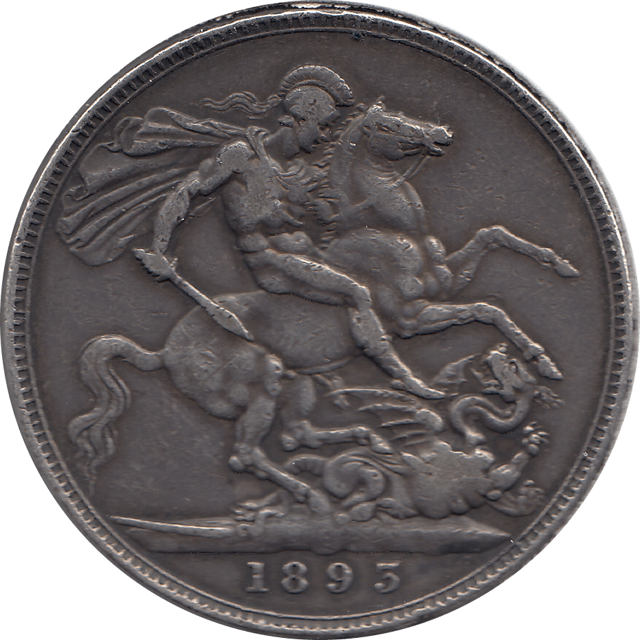 1893 CROWN ( GF ) LVI 6 - Crown - Cambridgeshire Coins