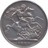 1893 CROWN ( GF ) LVI 6 - Crown - Cambridgeshire Coins