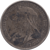 1893 CROWN ( GF ) LVI 9 - Crown - Cambridgeshire Coins