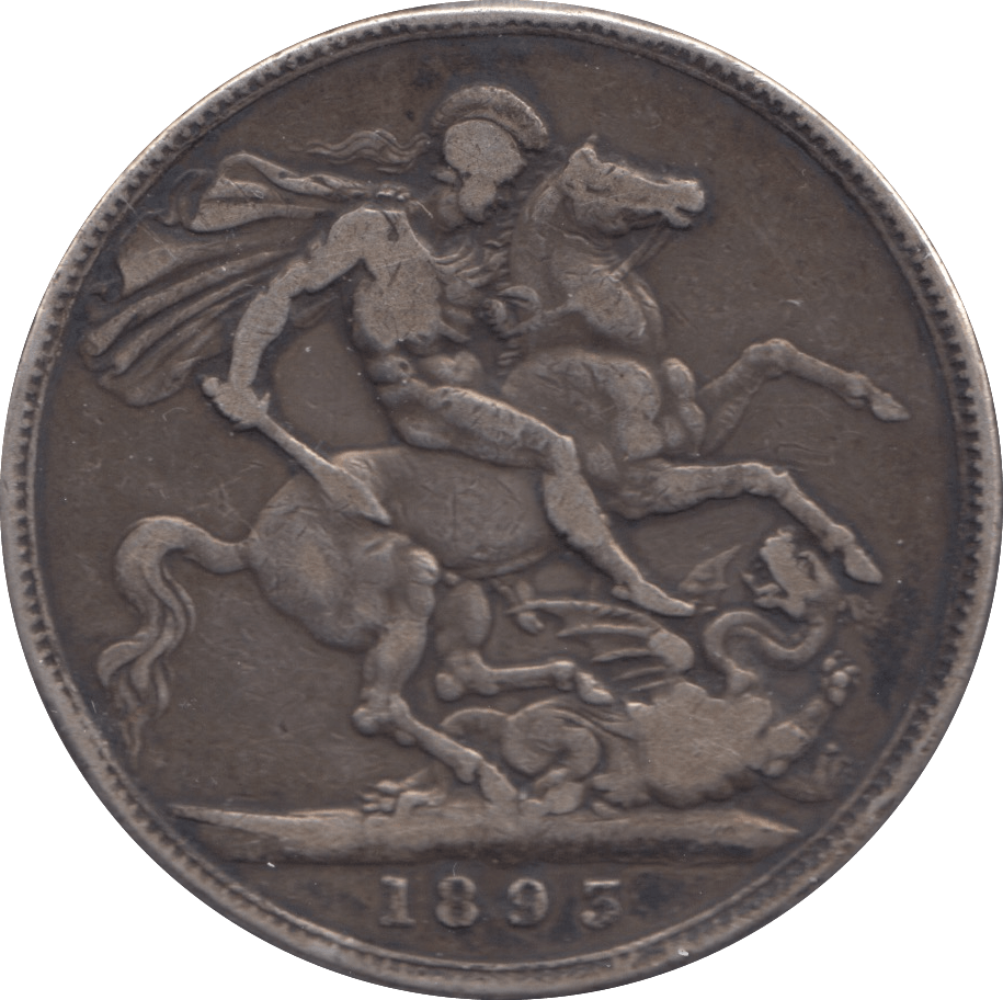 1893 CROWN ( GF ) LVI 9 - Crown - Cambridgeshire Coins