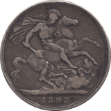 1893 CROWN ( GF ) LVI 9 - Crown - Cambridgeshire Coins