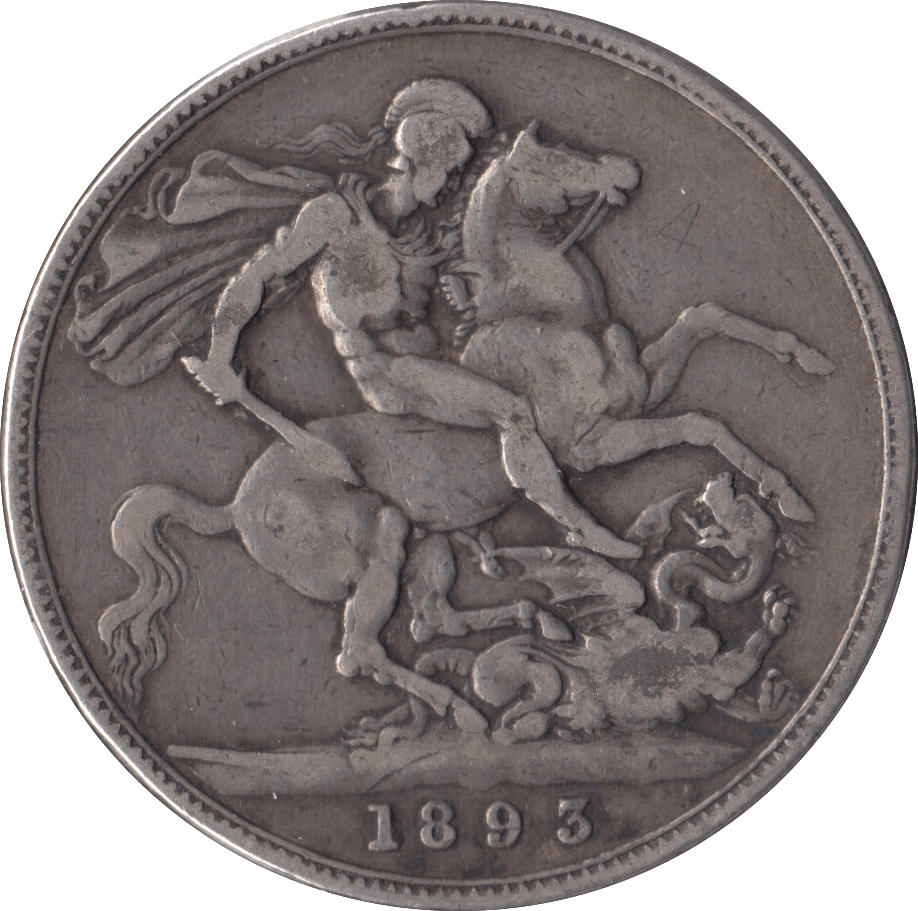 1893 CROWN ( GF ) LVI - Crown - Cambridgeshire Coins