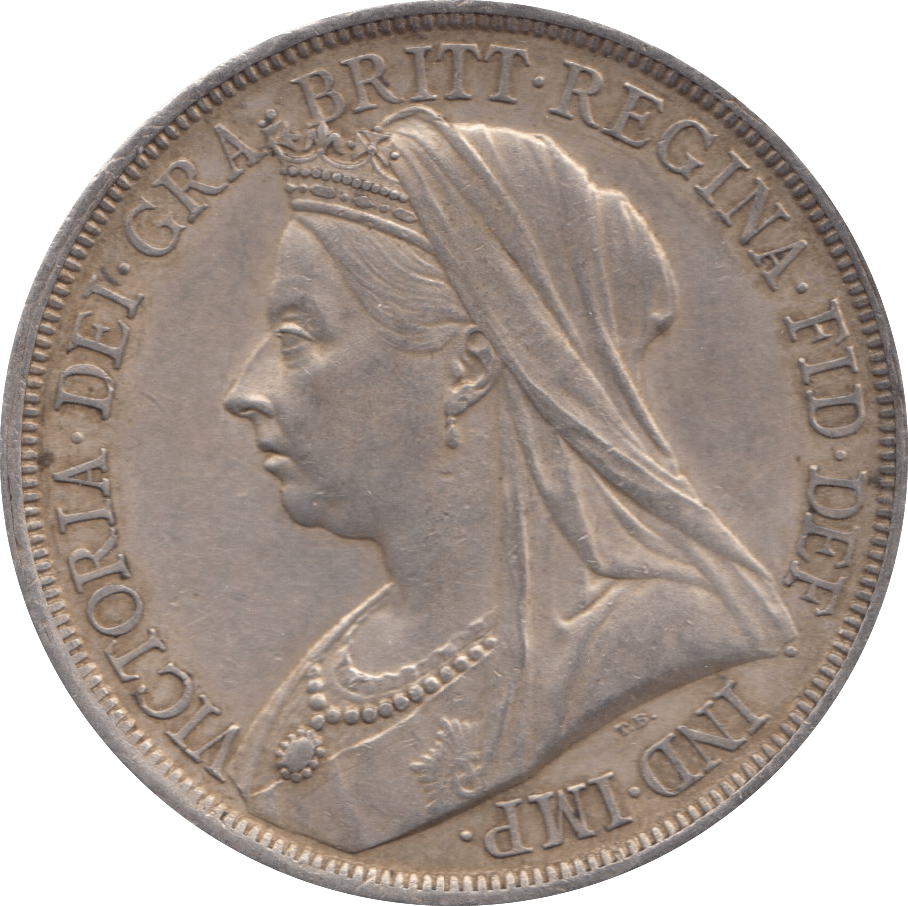 1893 CROWN ( GVF ) 25 - Crown - Cambridgeshire Coins