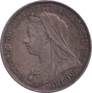 1893 CROWN ( GVF ) - CROWN - Cambridgeshire Coins