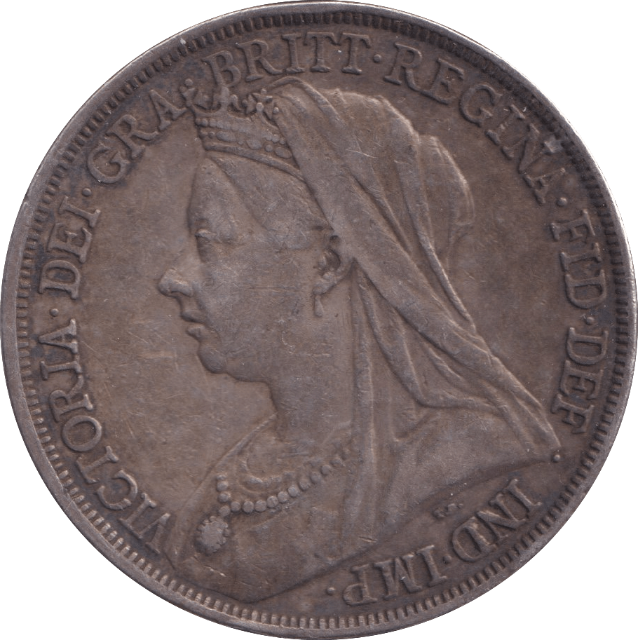 1893 CROWN ( GVF ) - CROWN - Cambridgeshire Coins
