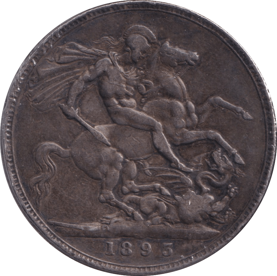 1893 CROWN ( GVF ) - Crown - Cambridgeshire Coins