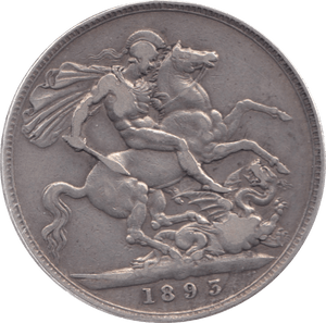 1893 CROWN LVI ( GF ) - Crown - Cambridgeshire Coins