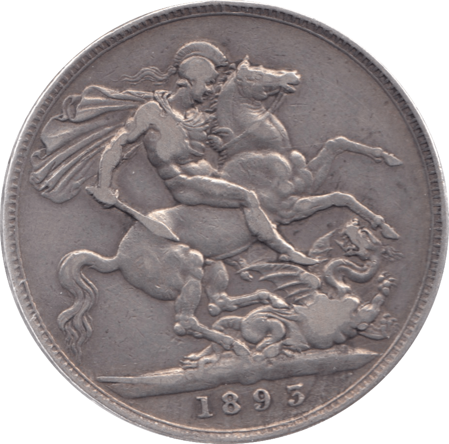 1893 CROWN LVI ( GF ) - Crown - Cambridgeshire Coins