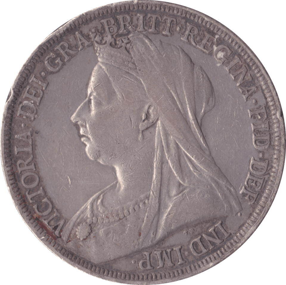 1893 CROWN ( VF ) C LVI - Crown - Cambridgeshire Coins