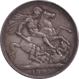 1893 CROWN ( VF ) - Crown - Cambridgeshire Coins