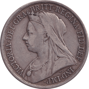 1893 CROWN ( VF ) - Crown - Cambridgeshire Coins